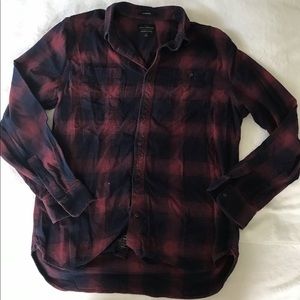 Lucky Brand Flannel Sz L - Classic Fit
